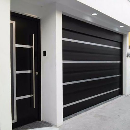 porton nuevo chapa negro